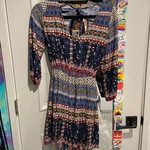 Patterned Romper